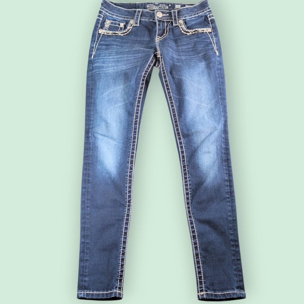 Miss Me Signature Low Rise Skinny Jeans